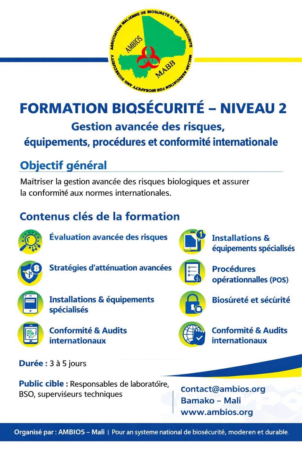 Biosécurité Niveau 2